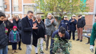 Photo of Inaugurato questa mattina “Il giardino dei frutti” in via della Resistenza. L’iniziativa rientra nel progetto “Mille alberi a quota mille”