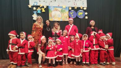 Photo of CALASCIBETTA; “MUSICANDANDO NATALE “ BAND DANCE PER LA SEZ. F DELLA SCUOLA DELL’INFANZIA SANTA CHIARA PLESSO PIAZZA UMBERTO I