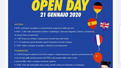 Photo of Open Day Liceo Linguistico Abramo Lincoln il 21 e 24 Gennaio