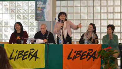 Photo of Don Luigi Ciotti fra gli studenti dell’IIS “ N. Colajanni” di Enna