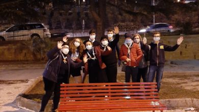 Photo of I ragazzi del noviziato dell’Enna 2 colorano due panchine di rosso ad Enna Bassa per ricordare tutte le donne maltrattate