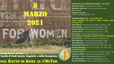 Photo of Dal Ratto di Kore al #MeToo. Domani seminario online della Kore dedicato alla questione femminile