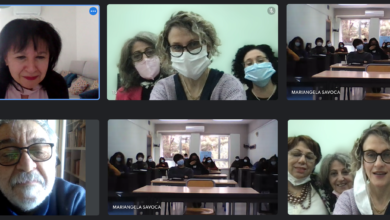 Photo of Per la Giornata mondiale della Filosofia studenti del liceo delle Scienze umane e del liceo musicale  coinvolti in un laboratorio con Augusto Cavadi