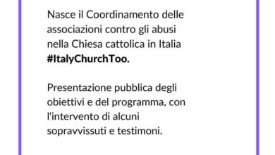 Photo of Nasce il coordinamento delle associazioni contro gli abusi nella Chiesa