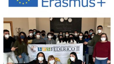 Photo of L’IPS FEDERICO II RIPARTE CON L’ATTIVAZIONE DI UNO DEI 5 ERASMUS