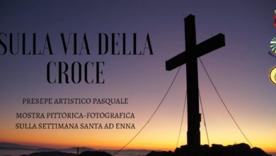 Photo of “Sulla via della croce” evento organizzato dall’azione cattolica di Enna per le festività pasquali