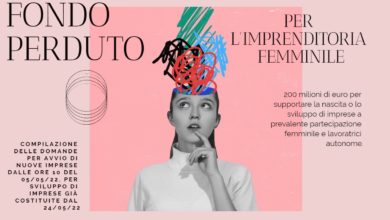 Photo of Fondo a sostegno dell’imprenditoria femminile