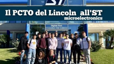 Photo of I ragazzi del Lincoln alla ST Microelectronics di Catania