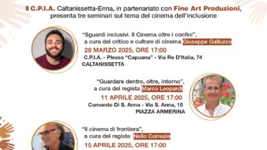 Photo of Il C.P.I.A. Caltanissetta-Enna presenta i seminari “Talking about Me” – Racconti di Inclusione: il cinema come strumento di integrazione sociale